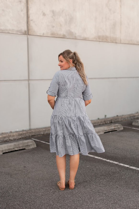 MOLLY STRIPE COTTON DRESS