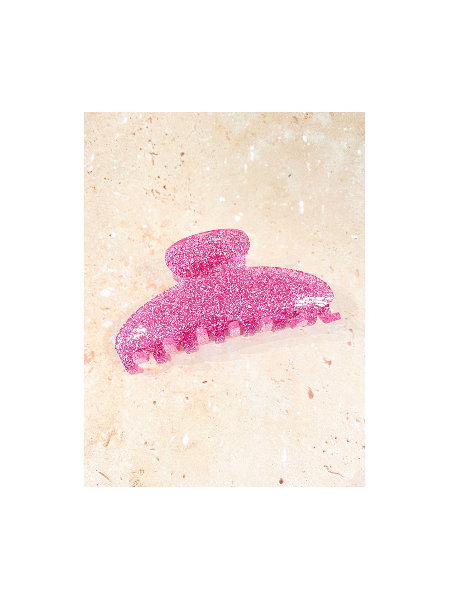 IVY GLITTER ACETATE CLAW CLIP