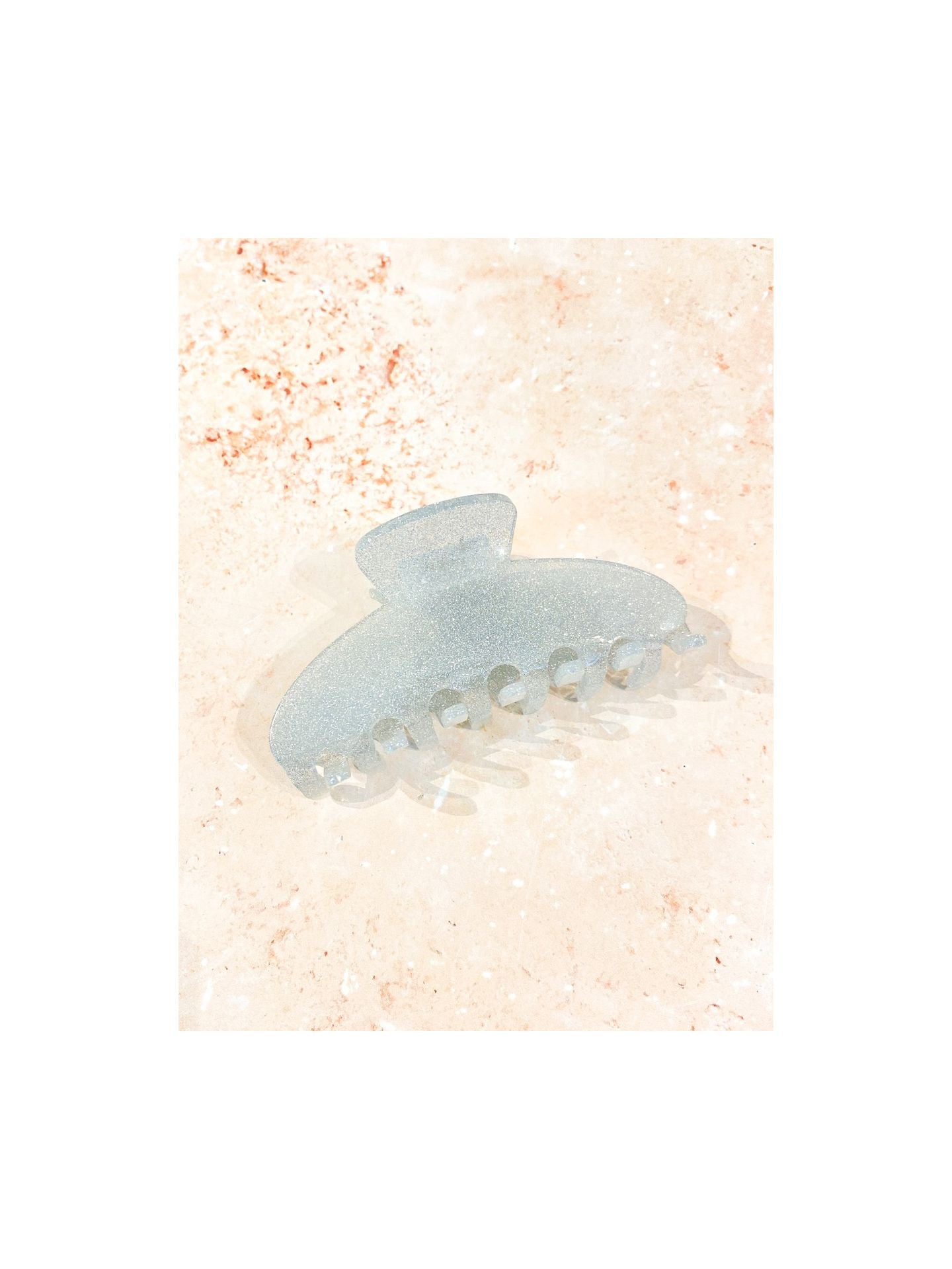IVY GLITTER ACETATE CLAW CLIP