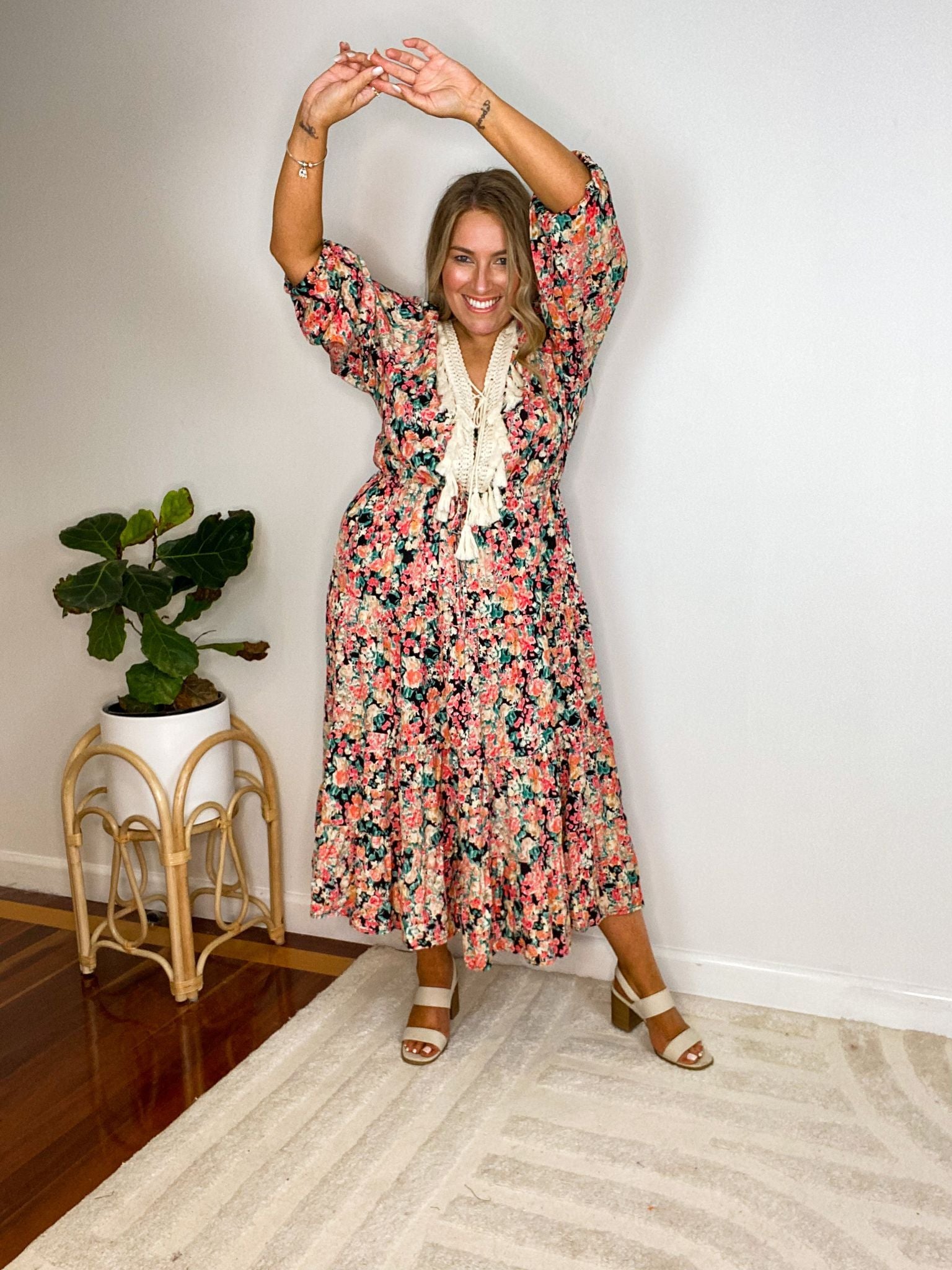 CROTCHET BOHO DRESS