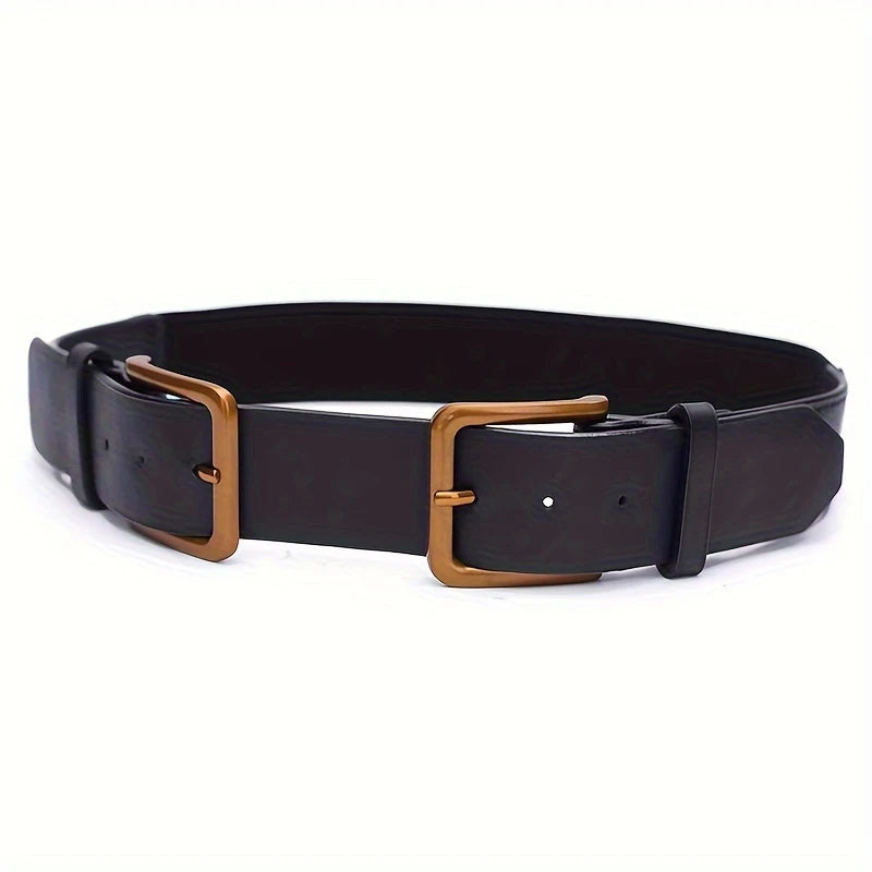 DOUBLE BUCKLE STRETCH BELT