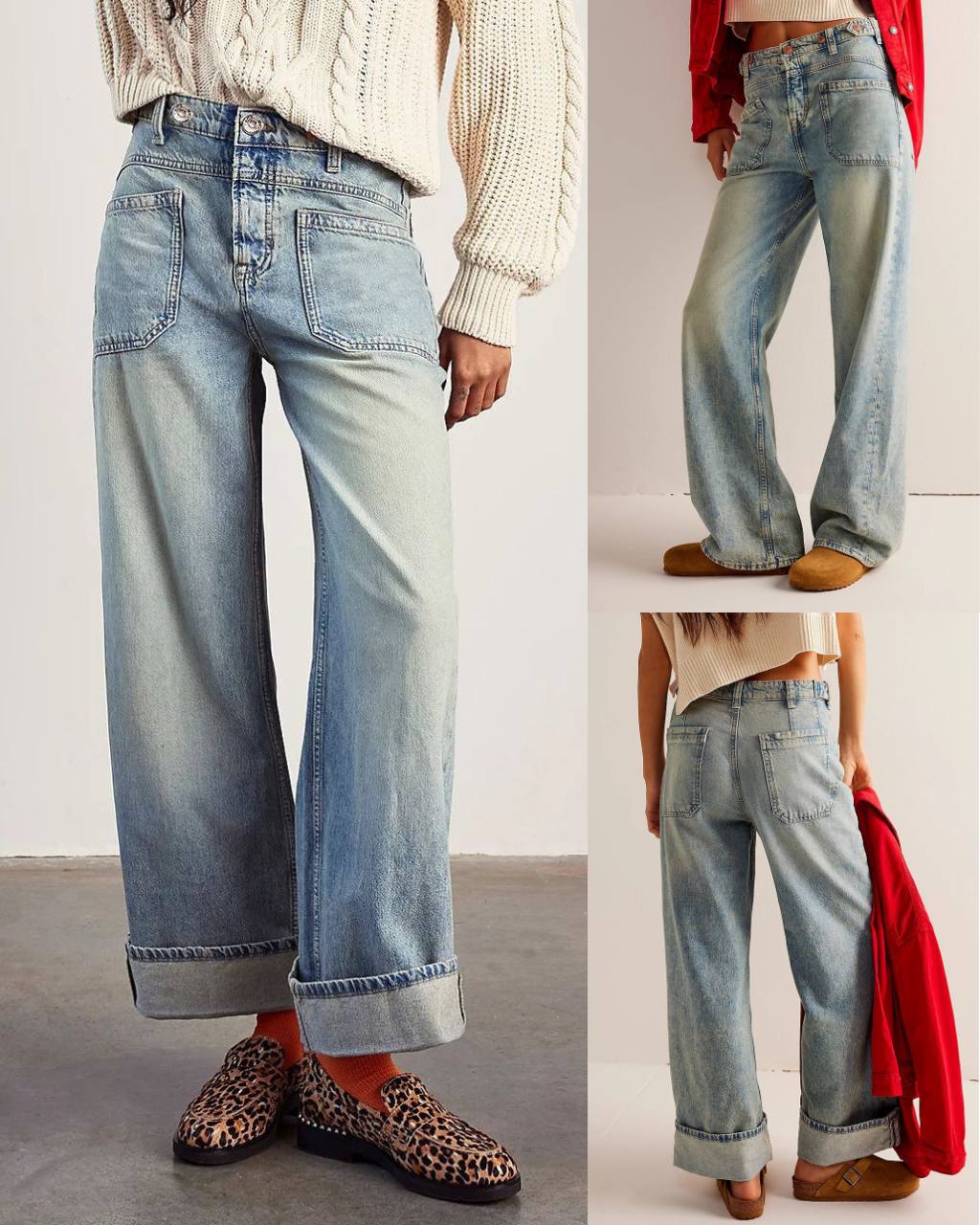 JUSTINE FRONT POCKET JEANS