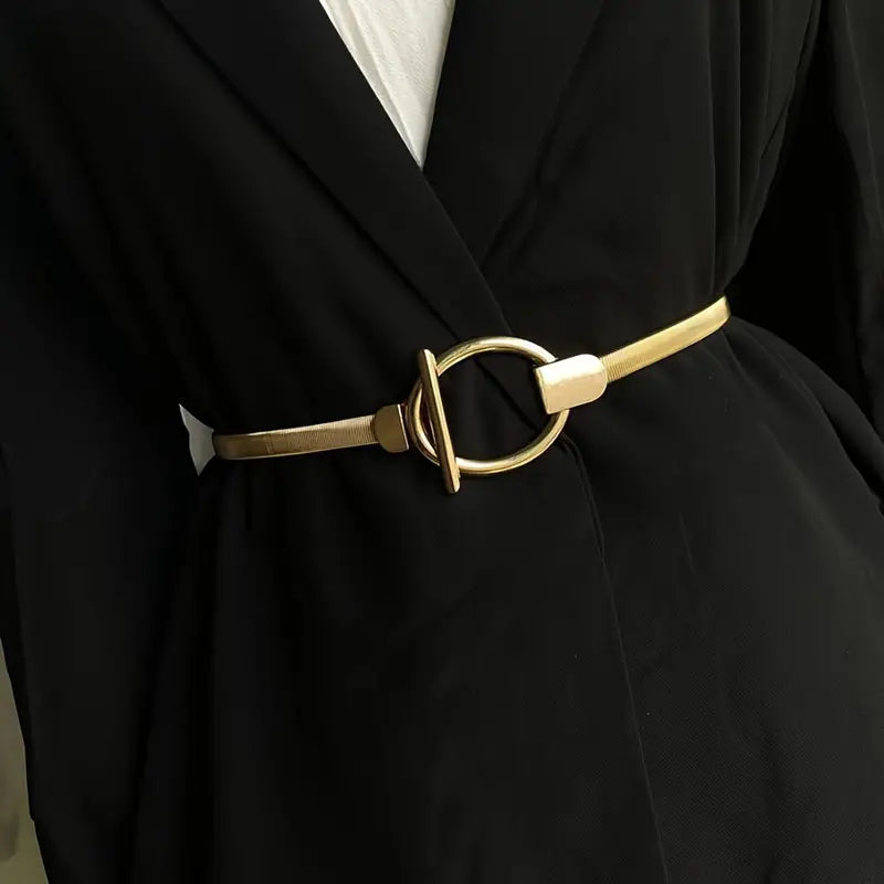 METAL CHAIN STRETCH BELT