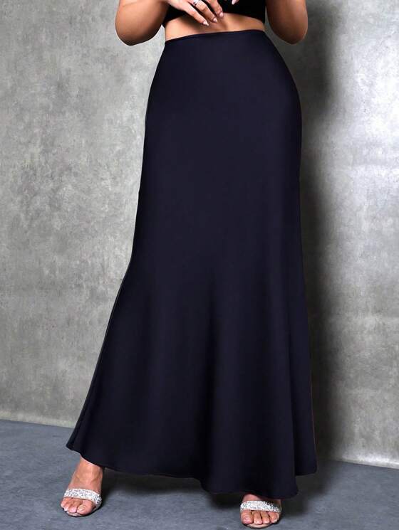 CECILIA BIAS MAXI SKIRT