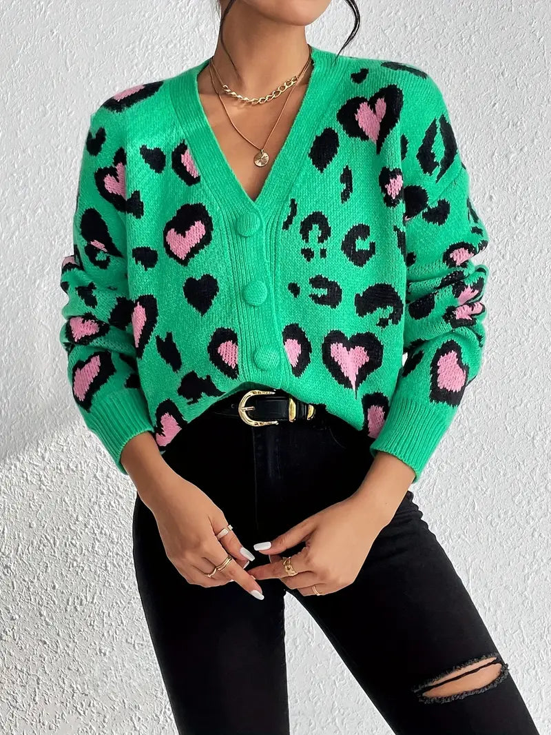 LOVE ANIMAL CARDIGAN