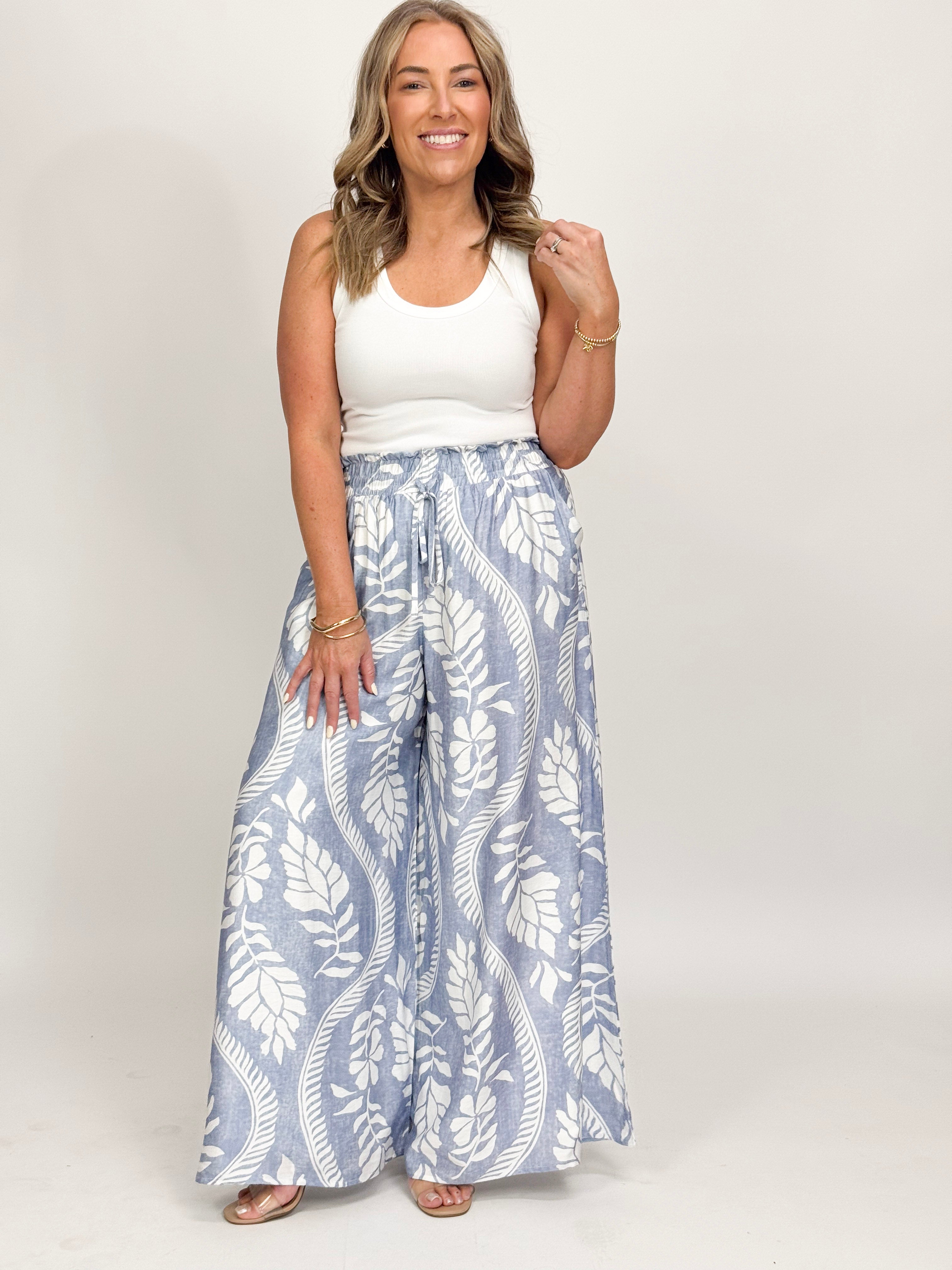 OLYMPUS WIDE LEG CULOTTE PANT