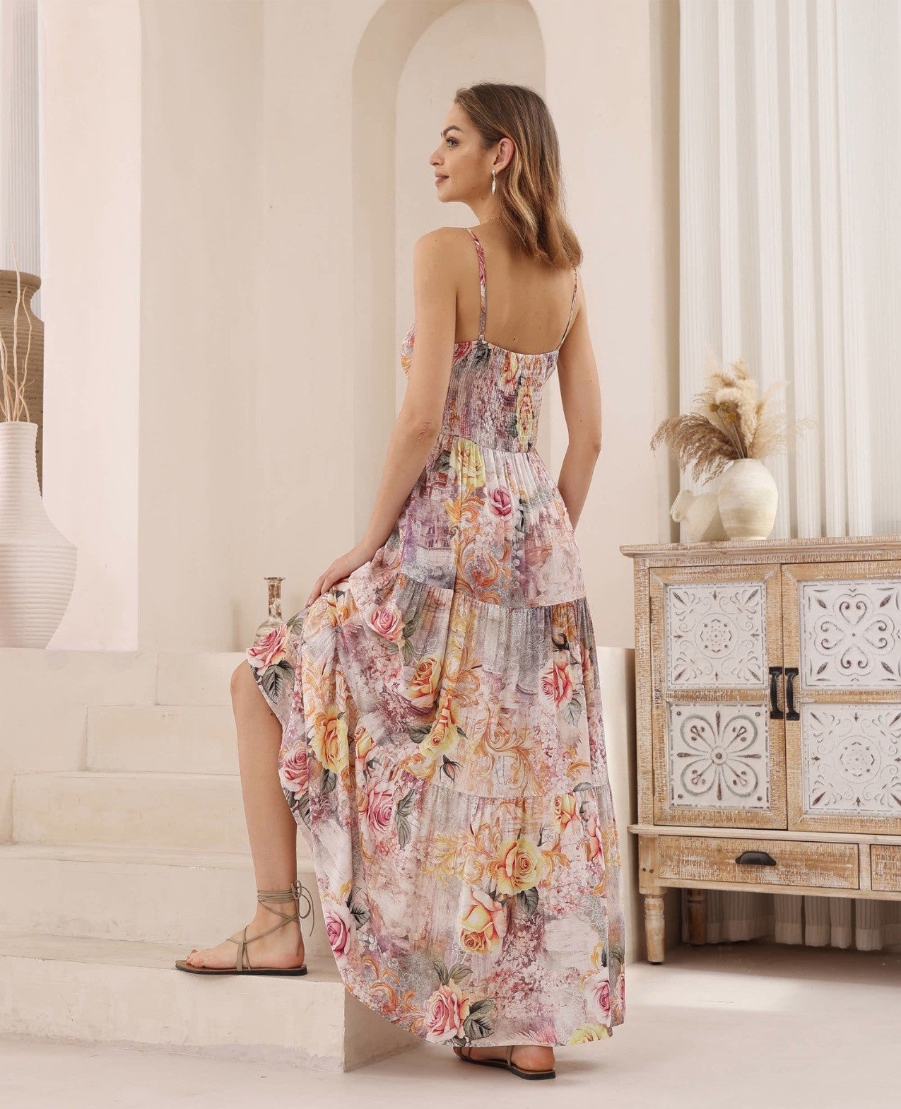 ZARAH ROMANCE  FLORAL SUNDRESS