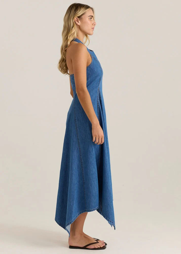 FERNANDA HALTER DENIM DRESS