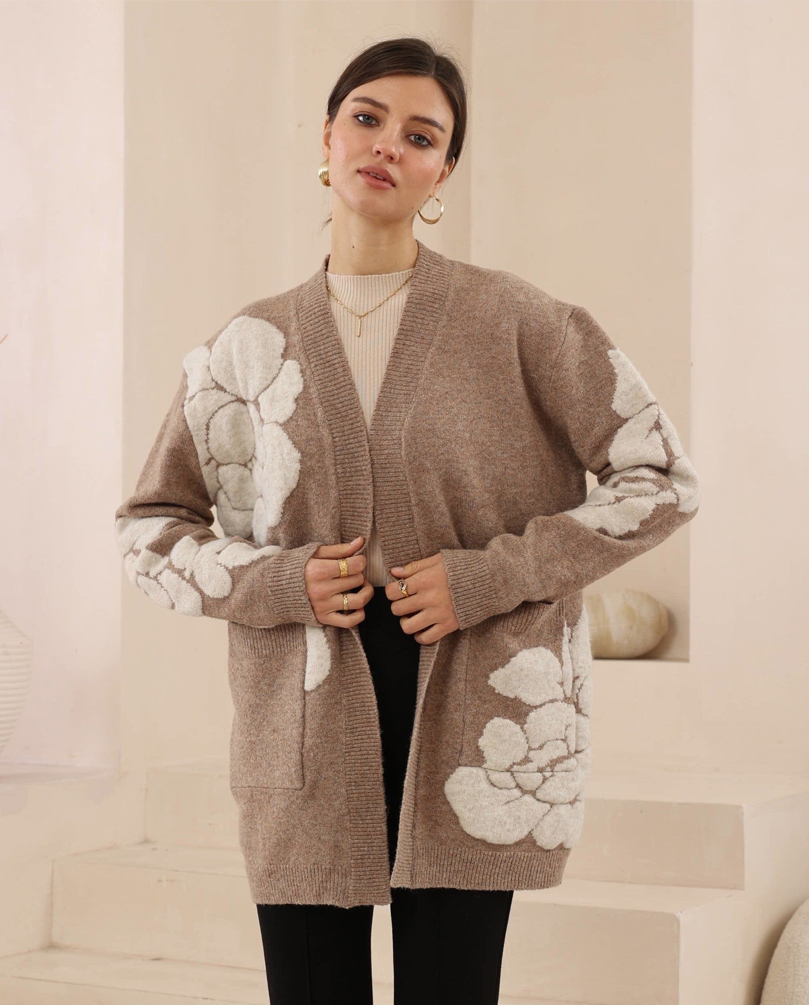 PHILLY FLORAL CARDIGAN