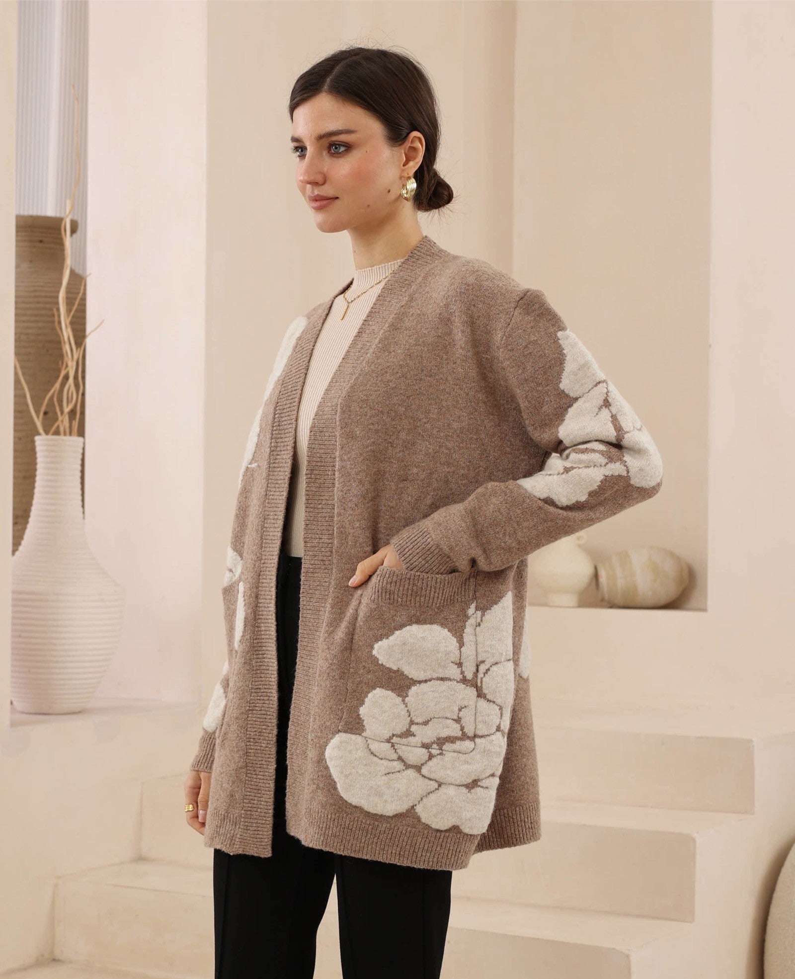 PHILLY FLORAL CARDIGAN