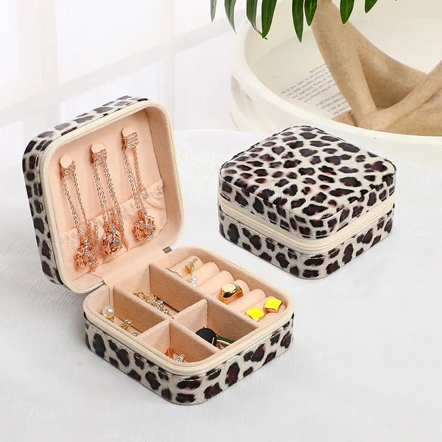 ANIMAL PRINT JEWELRY BOX