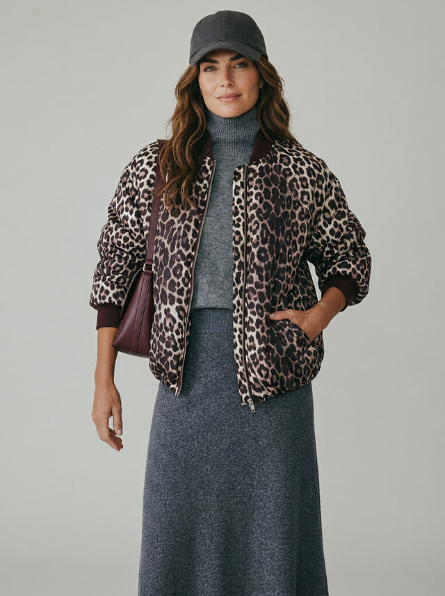 MICA REVERSIBLE BOMBER JACKET