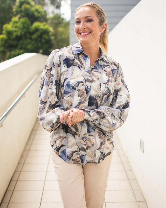 BIRDS BLOUSE