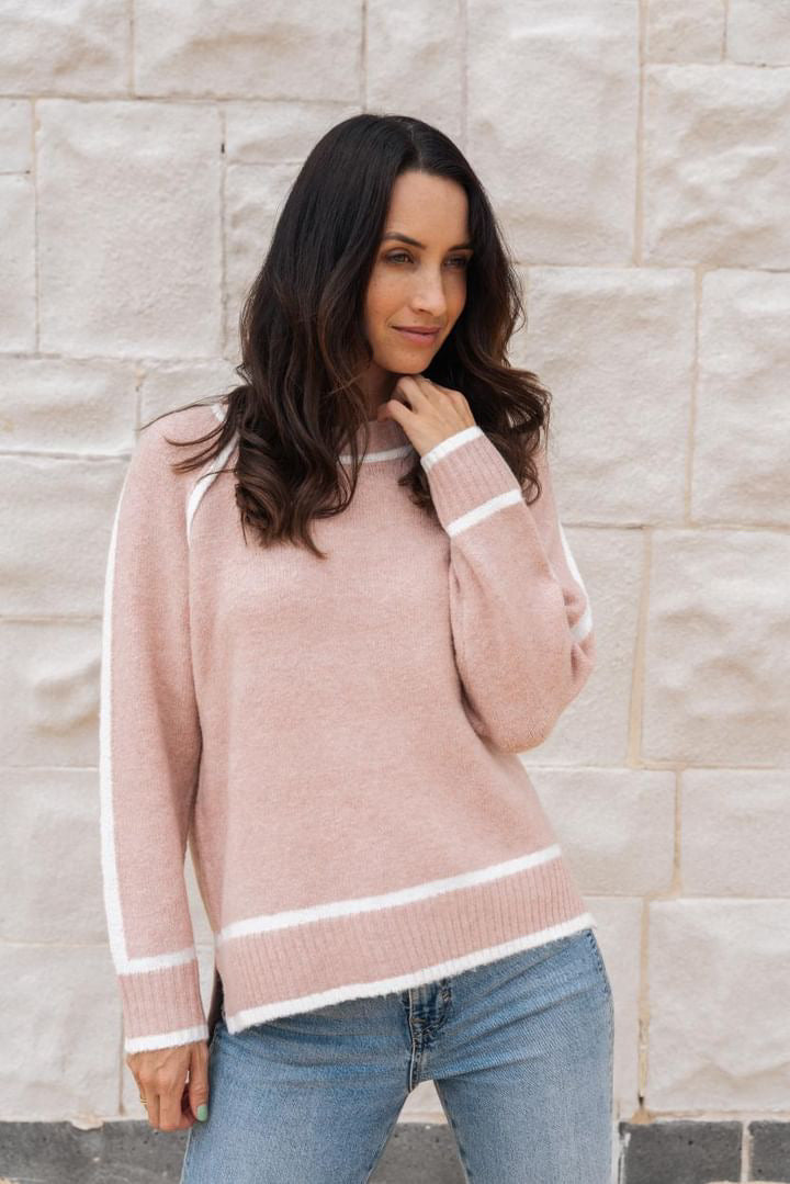 MIMI CONTRAST KNIT