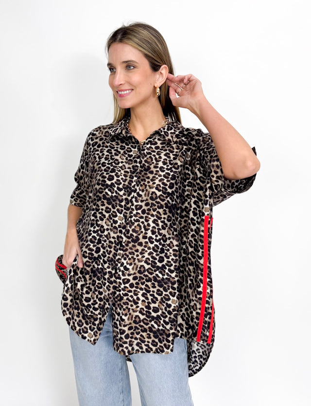 LEO CONTRAST SHIRT