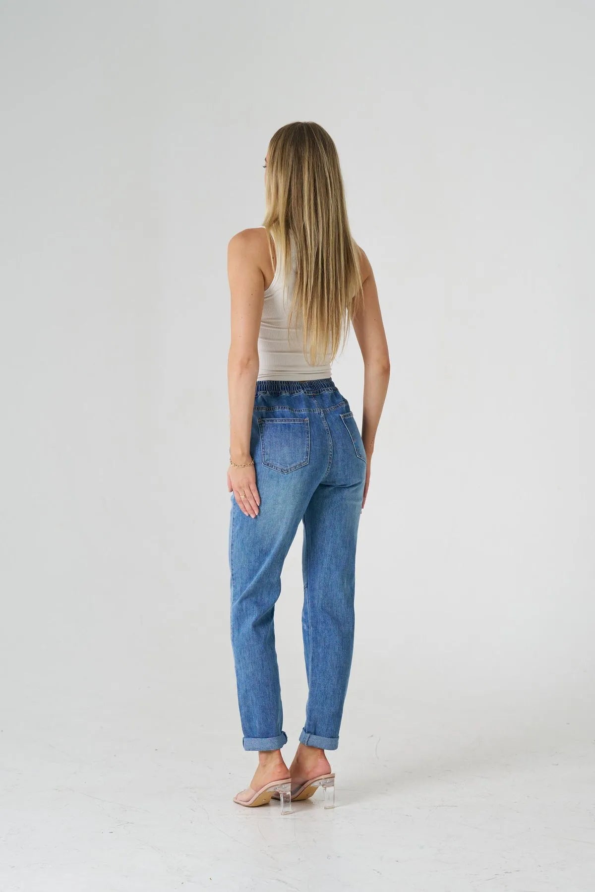 ELLIE DENIM JOGGERS