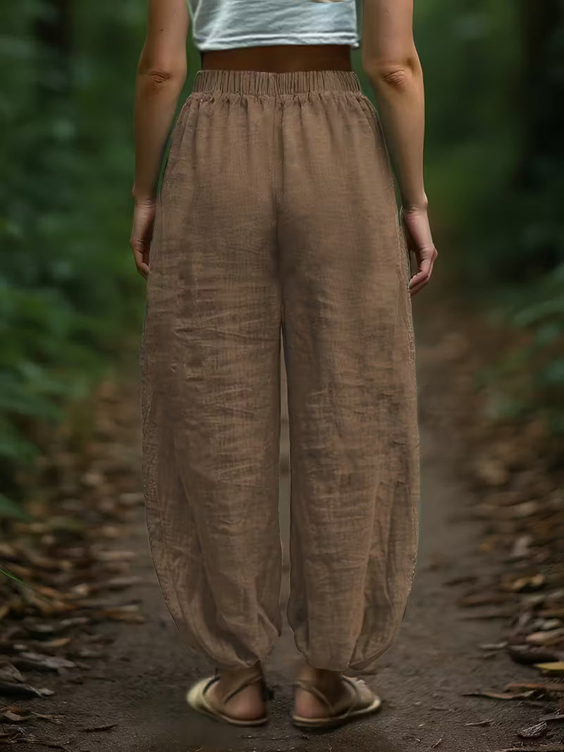 THE LANTERN PANT- MOCHA