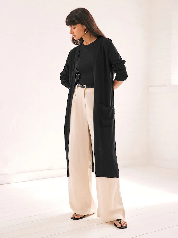 MANGO LONGLINE CARDIGAN