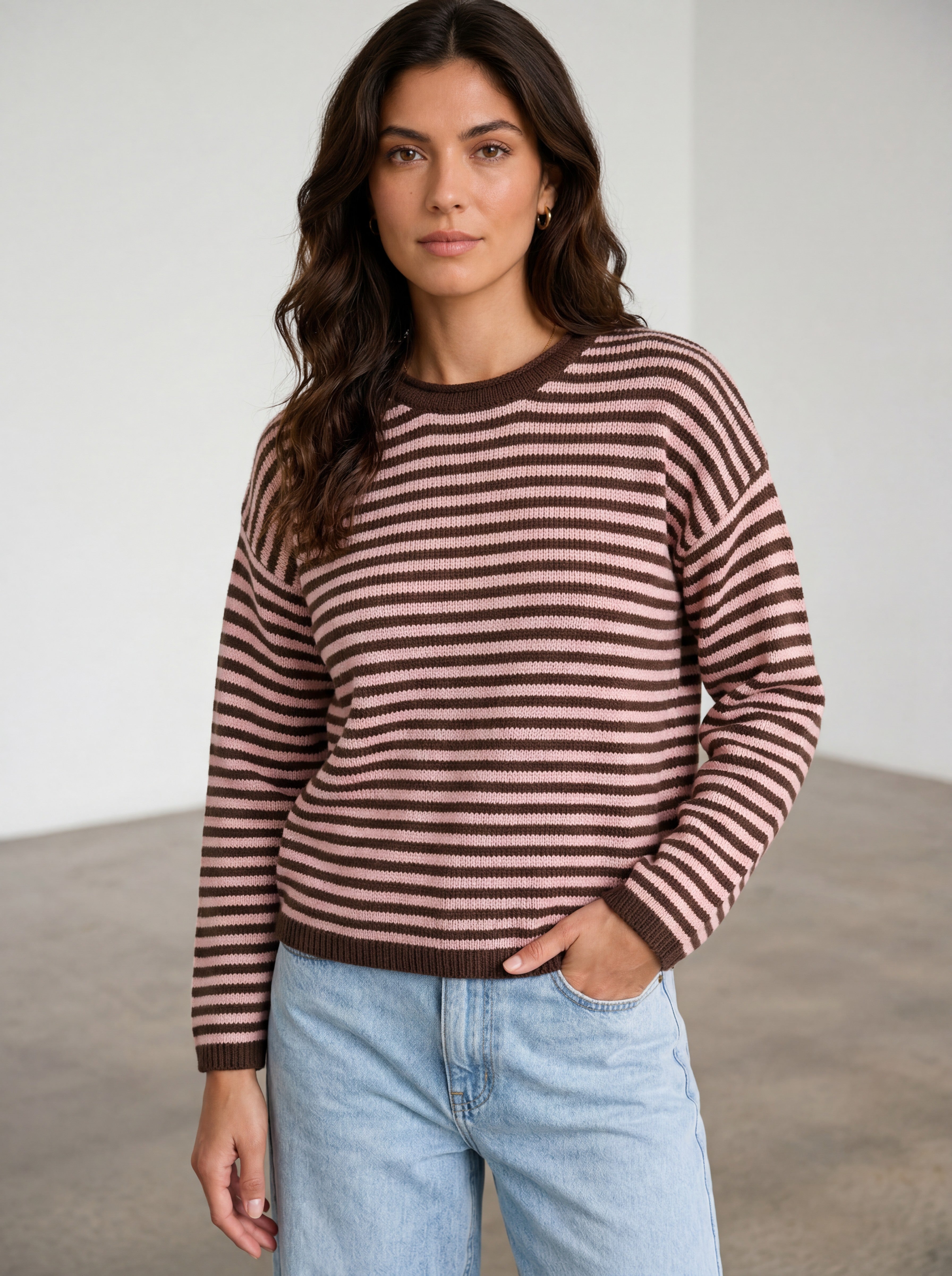 LUCY STRIPE KNIT JUMPER
