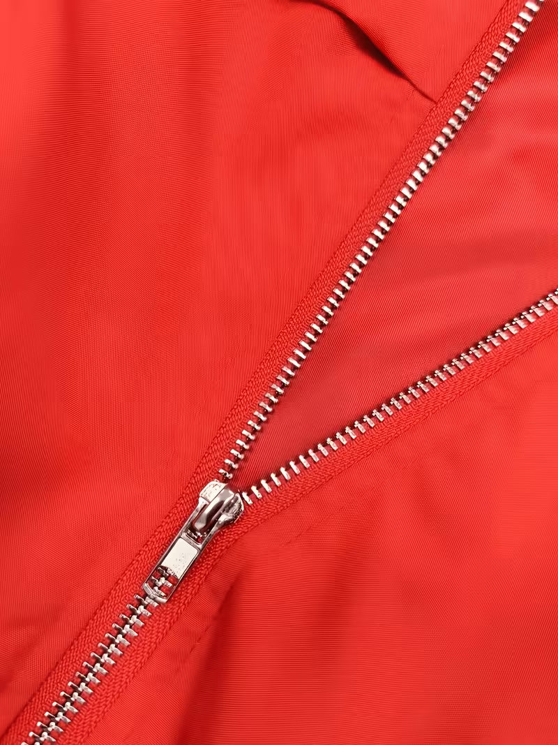 WINDPROOF BOMBER - RED