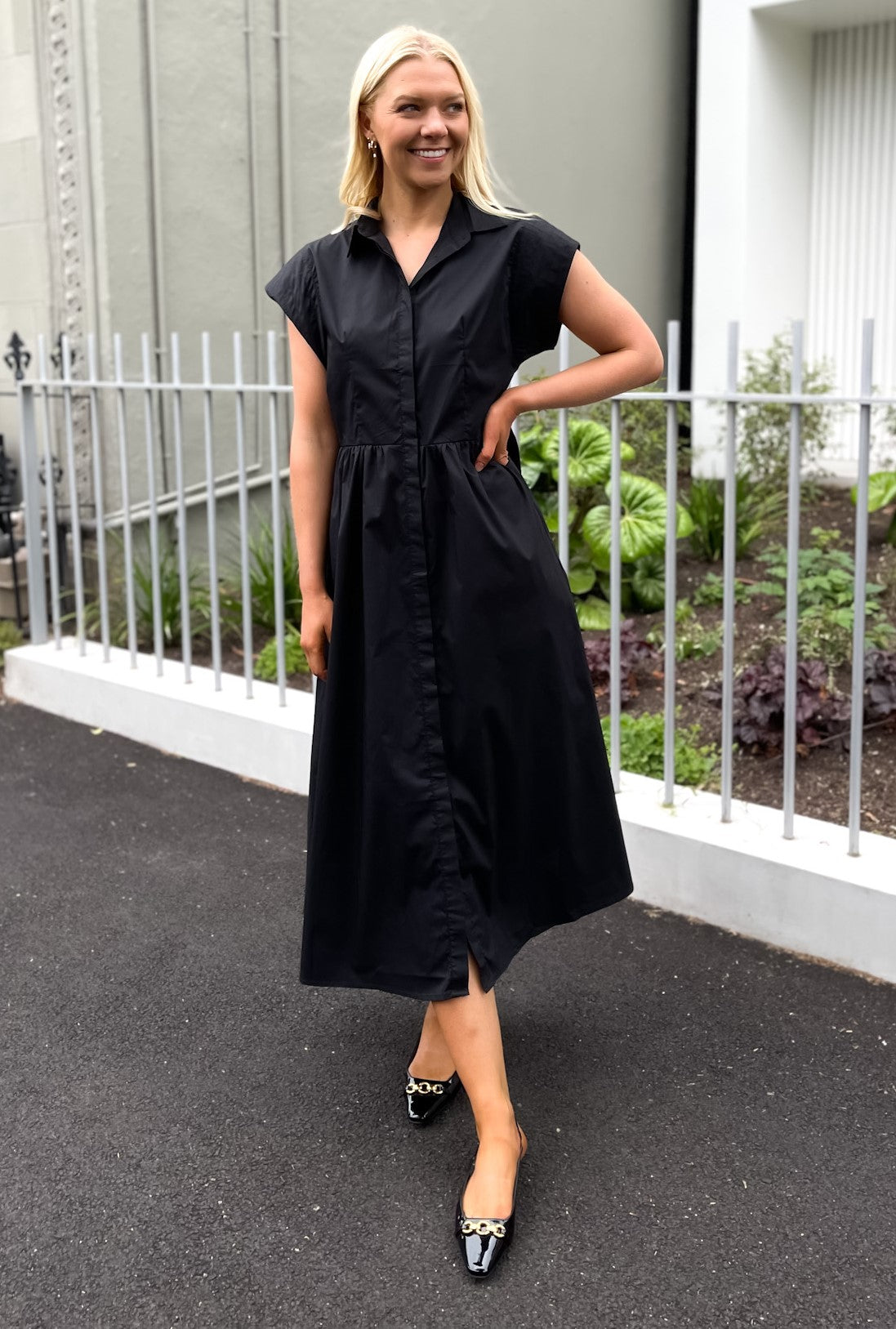 KIANA COTTON MAXI DRESS