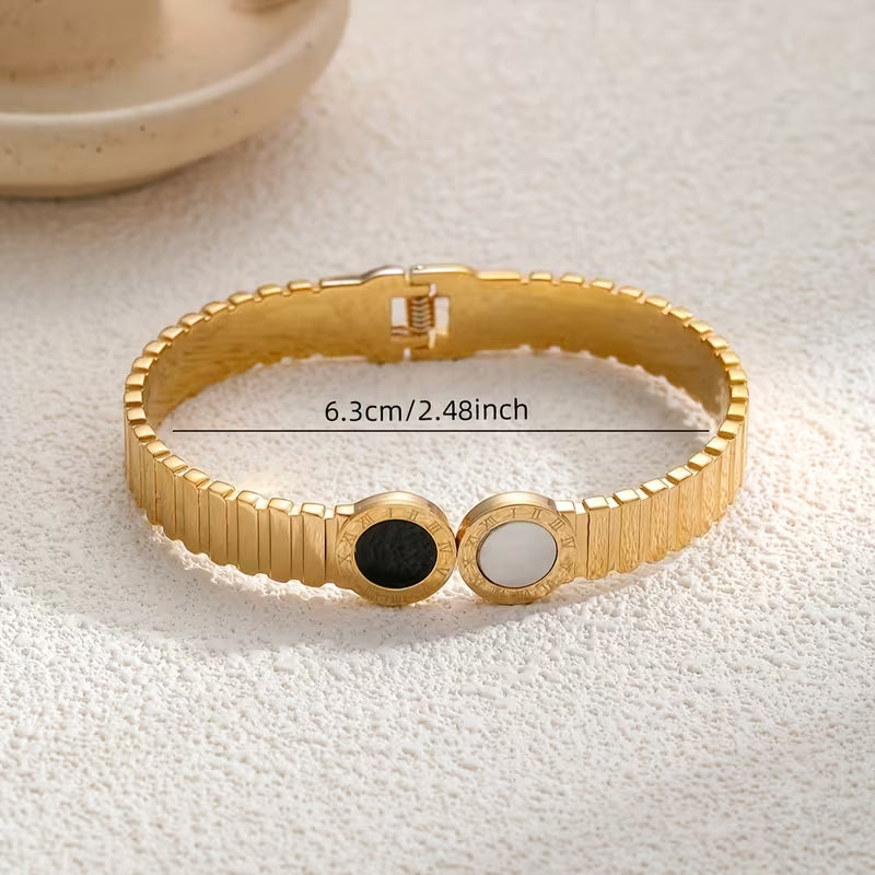 VINTAGE ROMAN  NUMERAL BANGLE