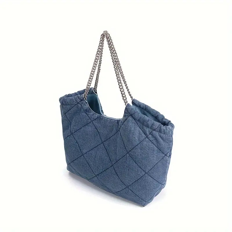 LARGE WOVEN TOTE BAG