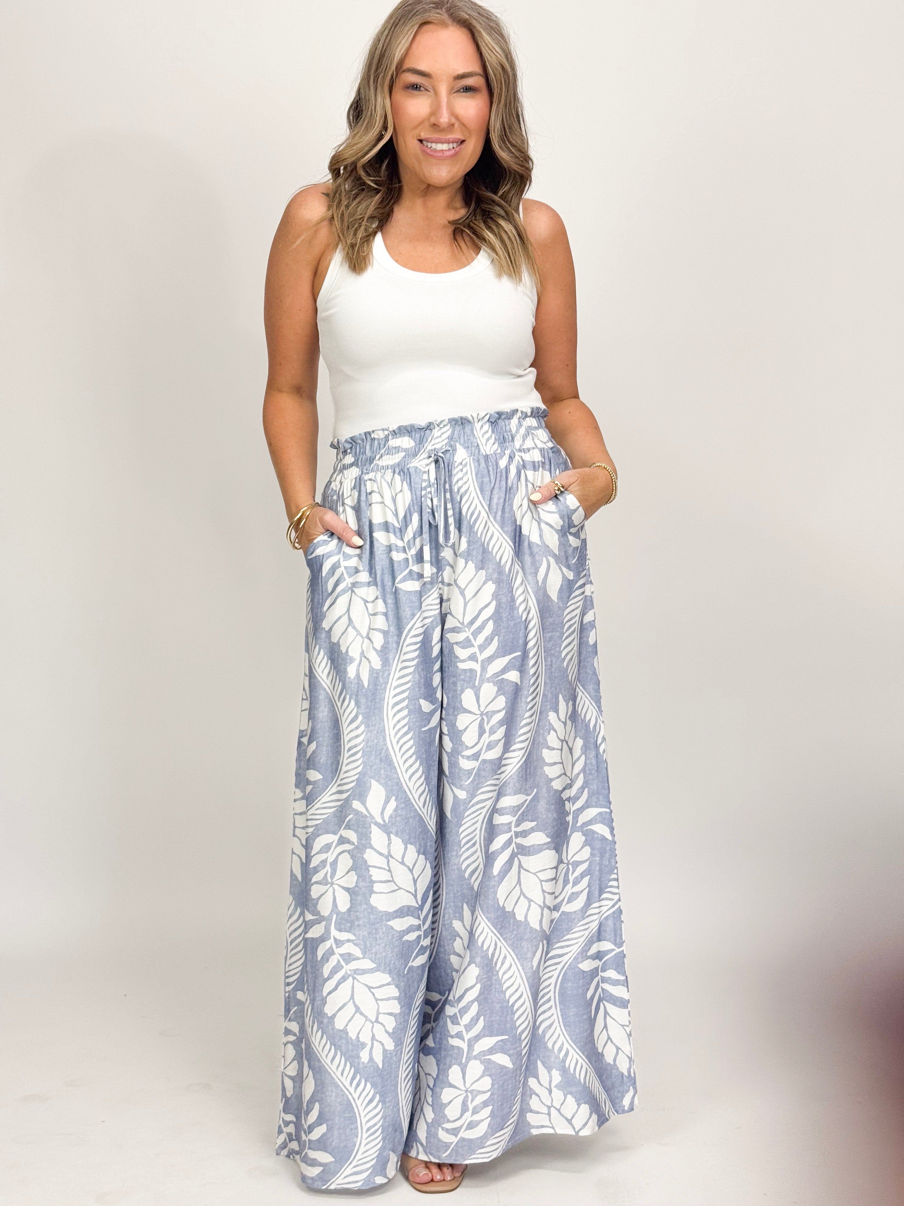 OLYMPUS WIDE LEG CULOTTE PANT