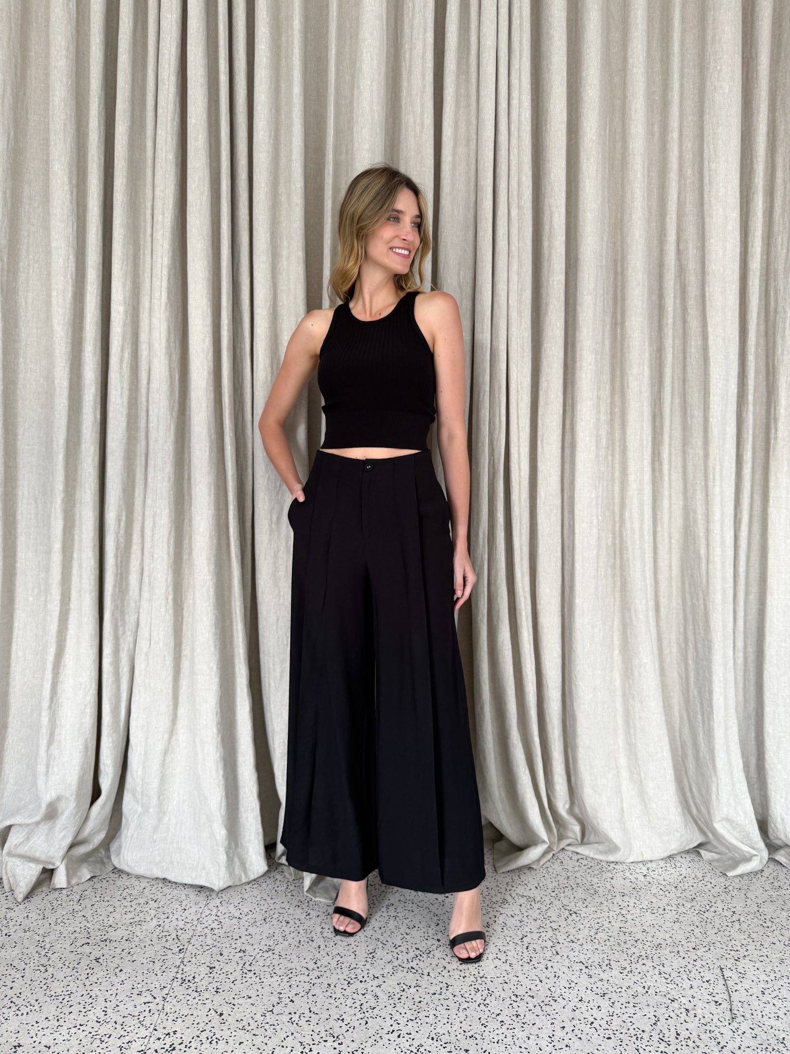PLEAT CF PANT