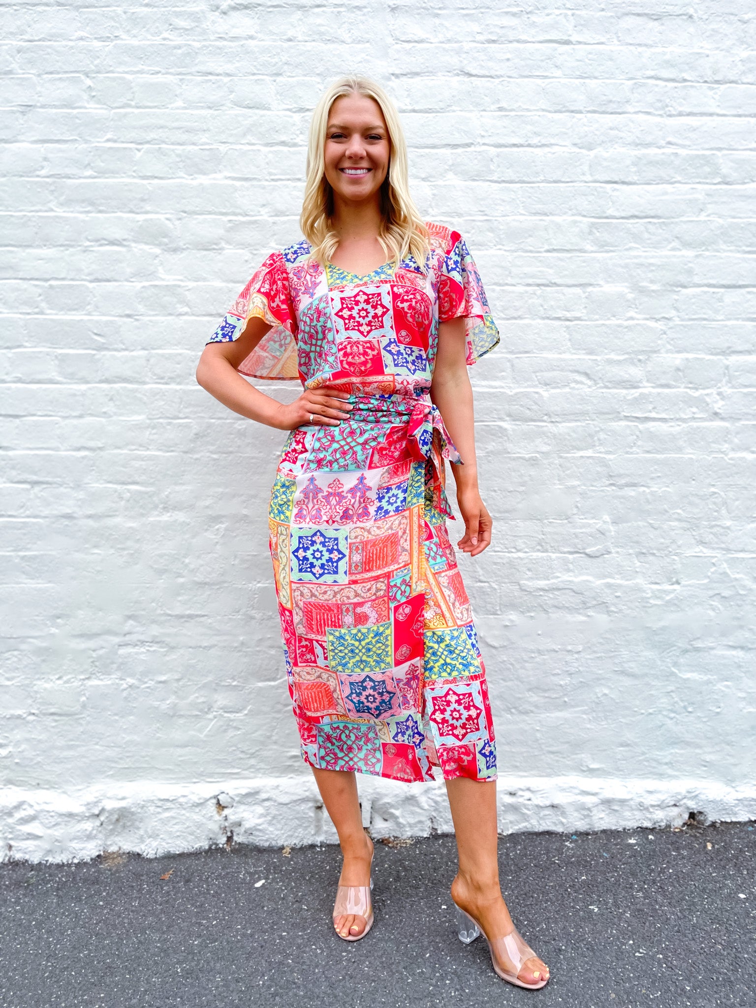 ARABASQUE PATCHWORK TOP