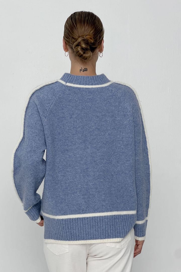 MIMI CONTRAST KNIT