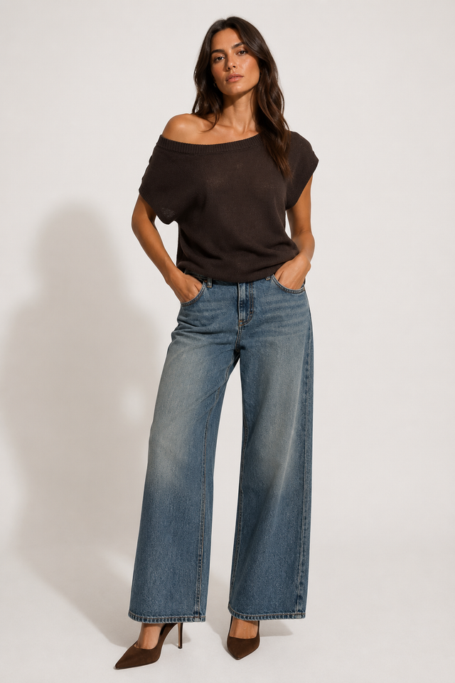 BIANCA  OFF SHOULDER KNIT