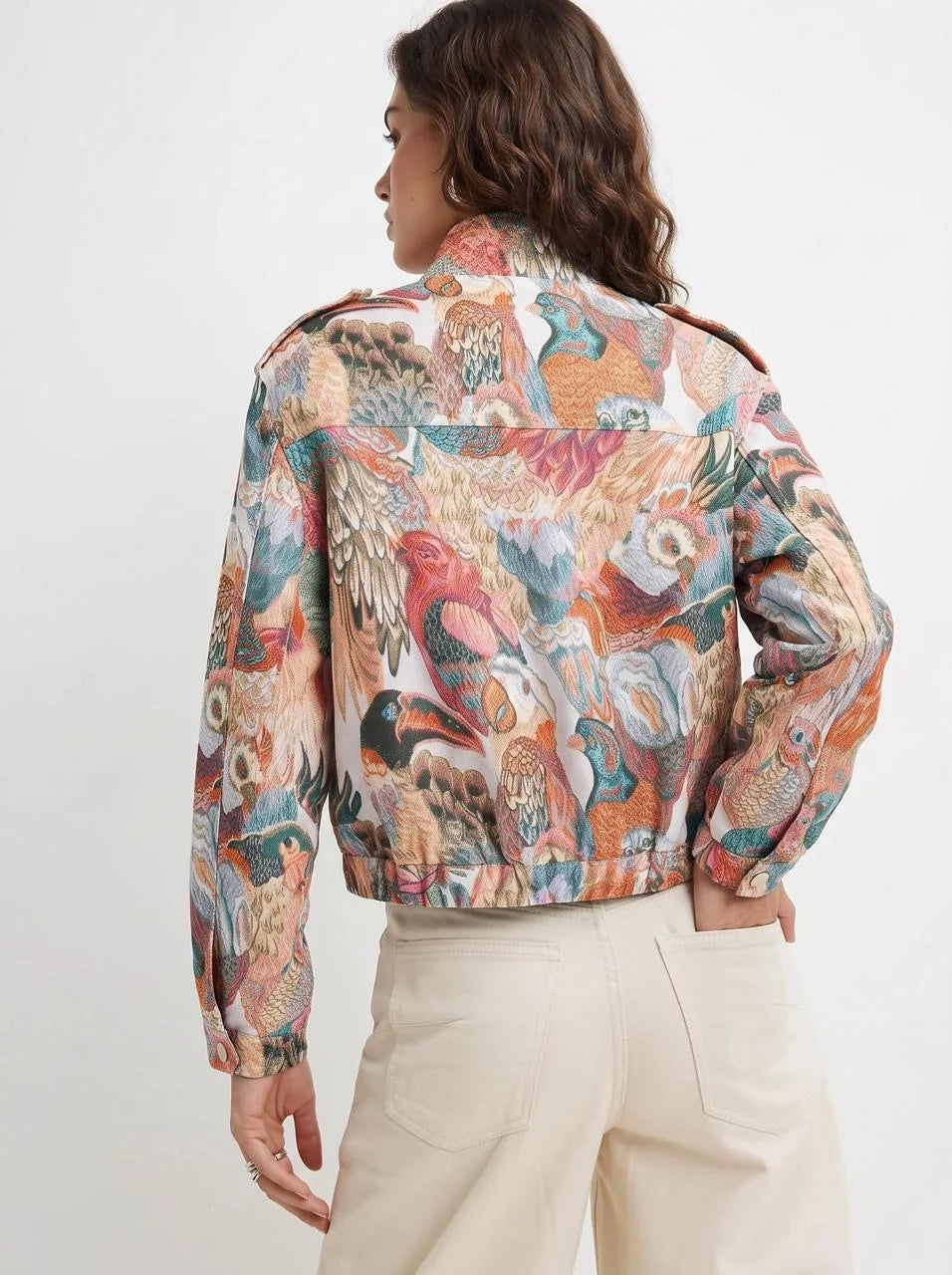 Printed Utility Jacket