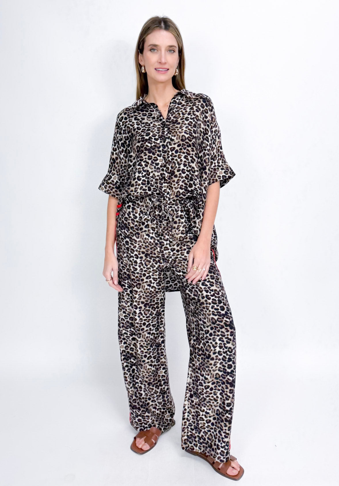 LEO CONTRAST RELAXED PANT
