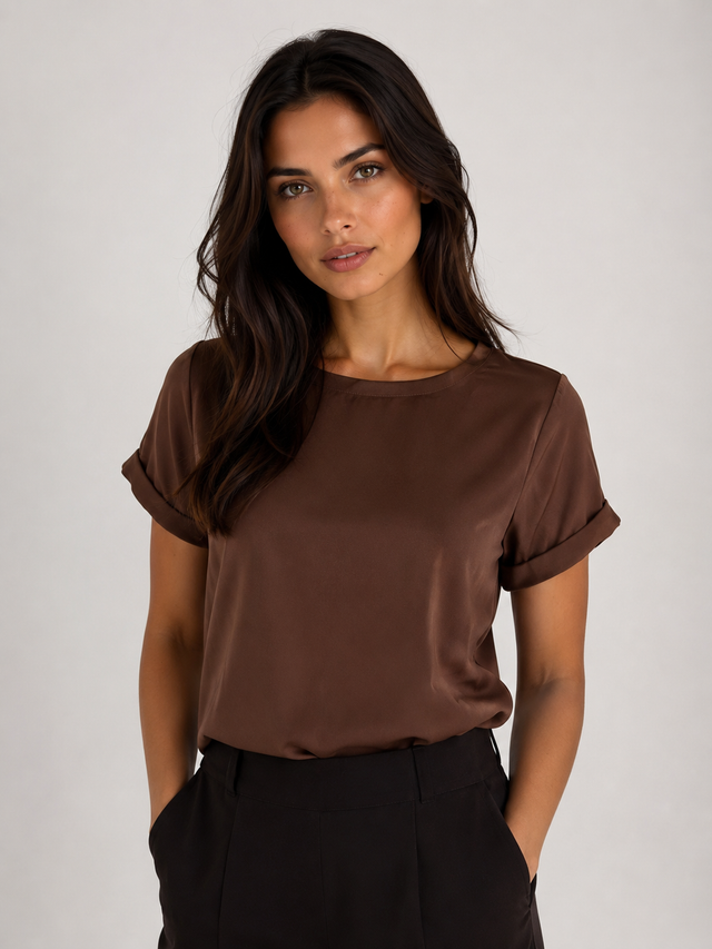 SATIN TEE- PRE ORDER