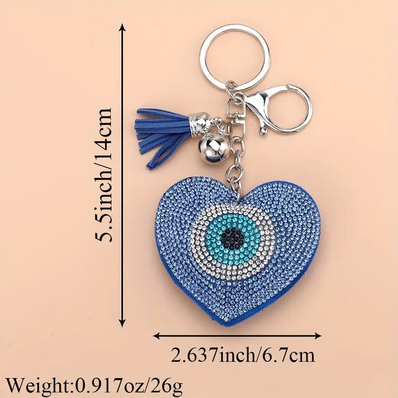 EVIL EYE KEYRING
