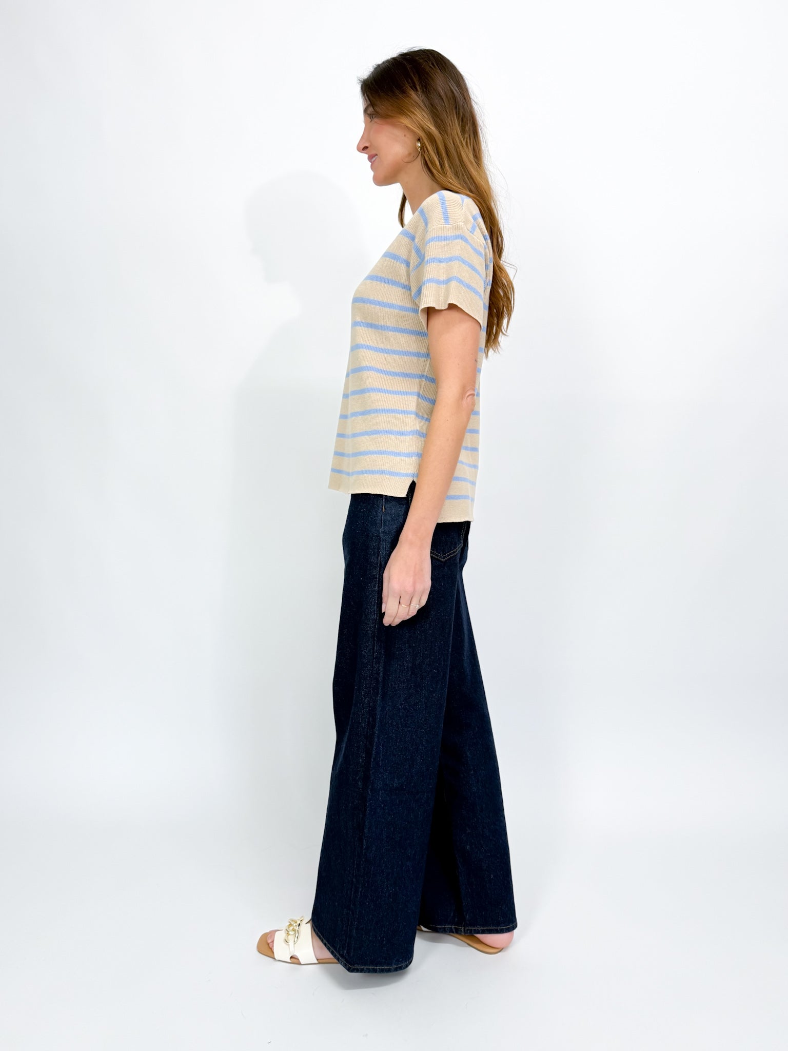 STRIPE TEE KNIT- NEW COLOURS