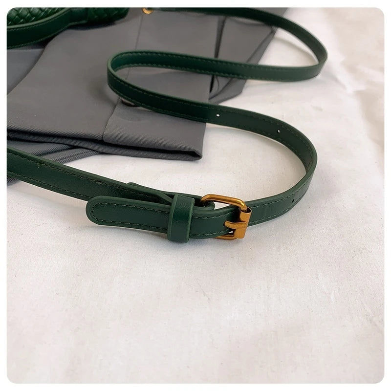 TIAMO FAUX LEATHER CLUTCH