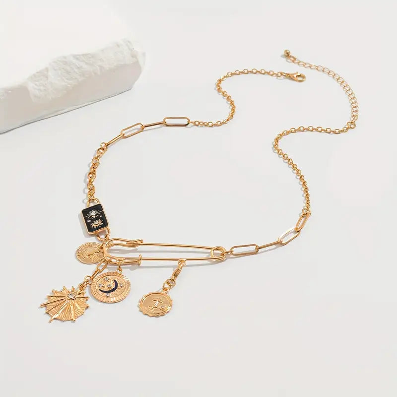 PAPERCLIP CHAIN  NECKLACE