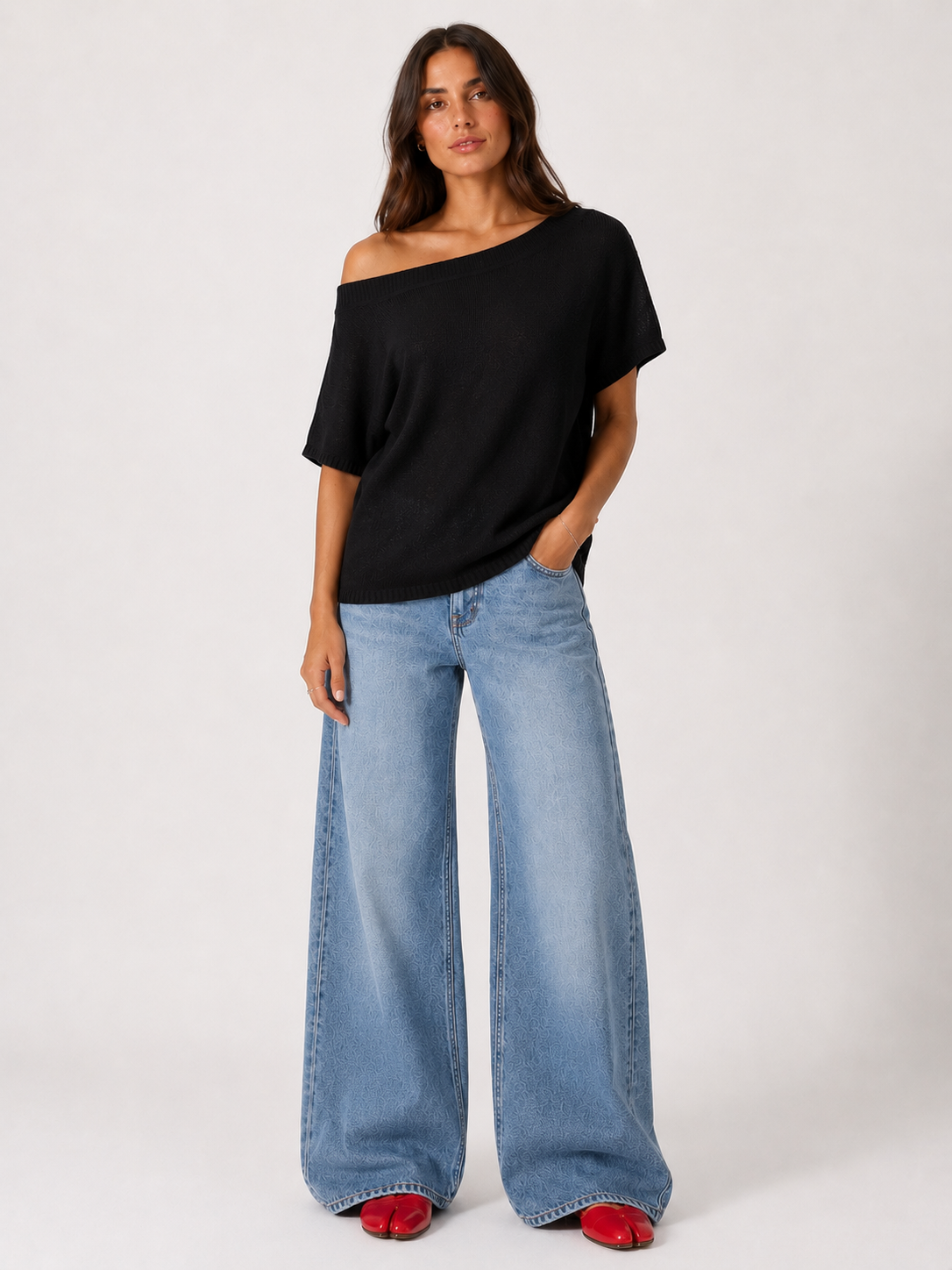 BIANCA  OFF SHOULDER KNIT