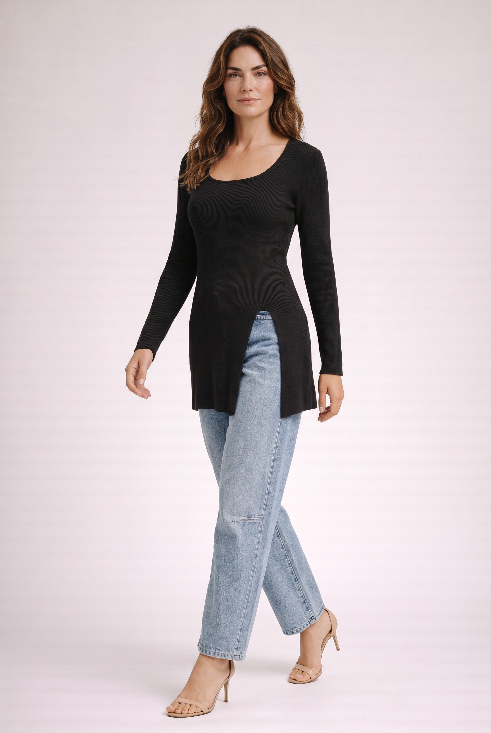 PEPLUM KNIT