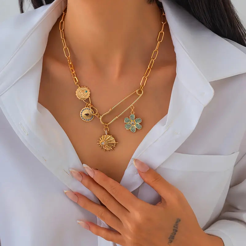 PAPERCLIP CHAIN  NECKLACE