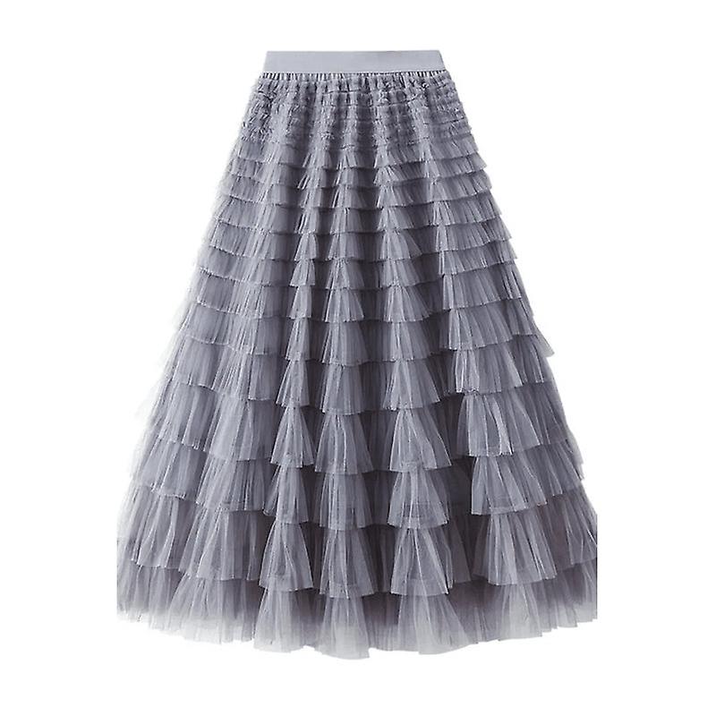 KELLY RUFFLE TULLE SKIRT