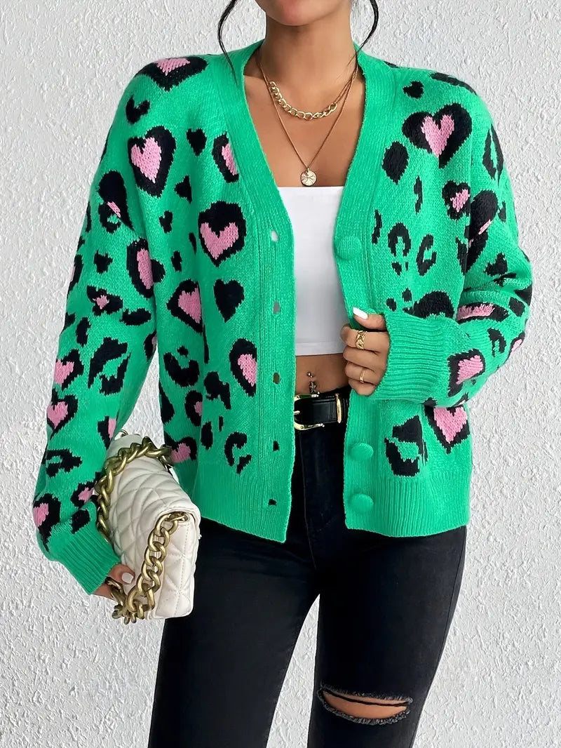 LOVE ANIMAL CARDIGAN