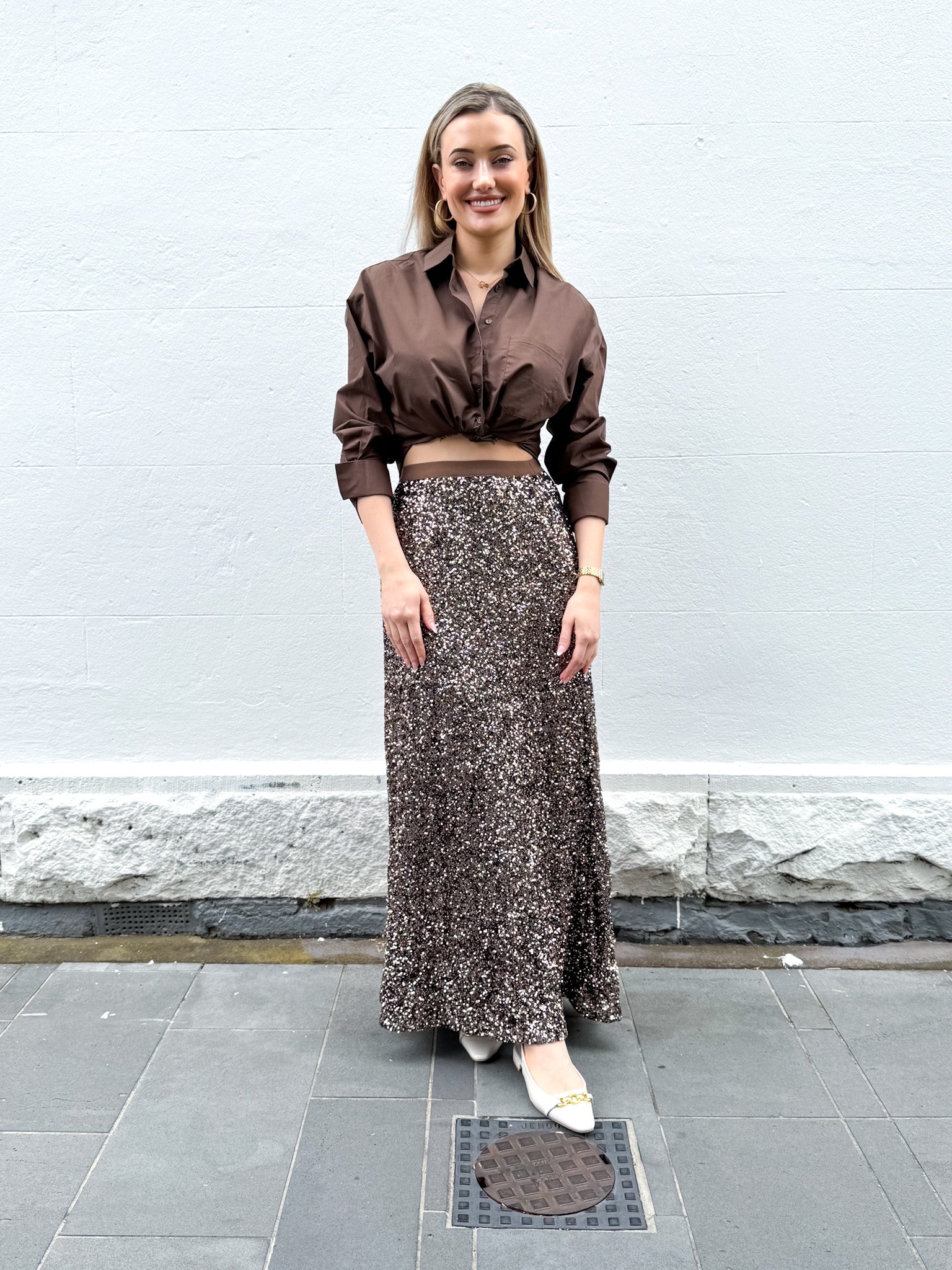 SPICY METALIC SKIRT - NEW COLOURS