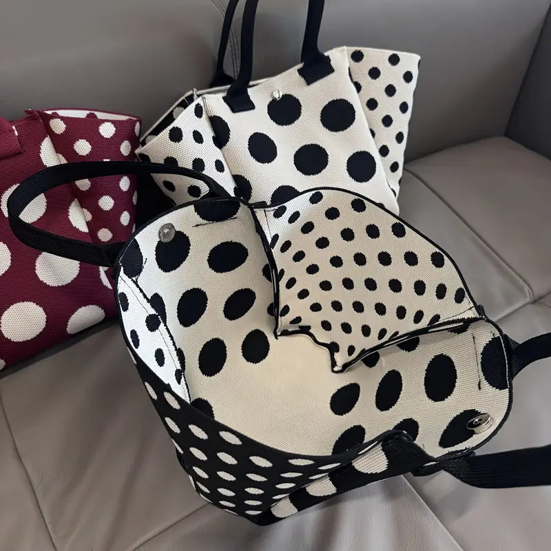 POLKA DOT TOTE