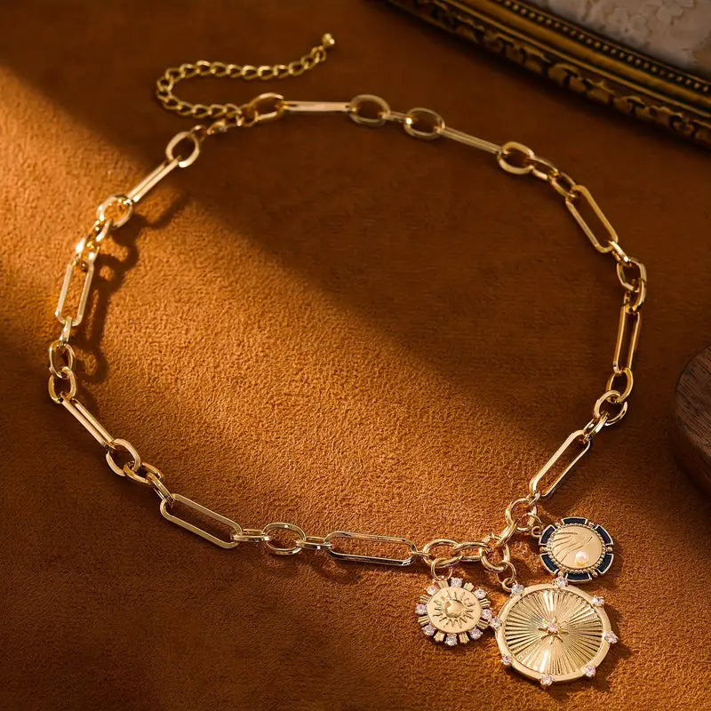 PENDANT COIN NECKLACE
