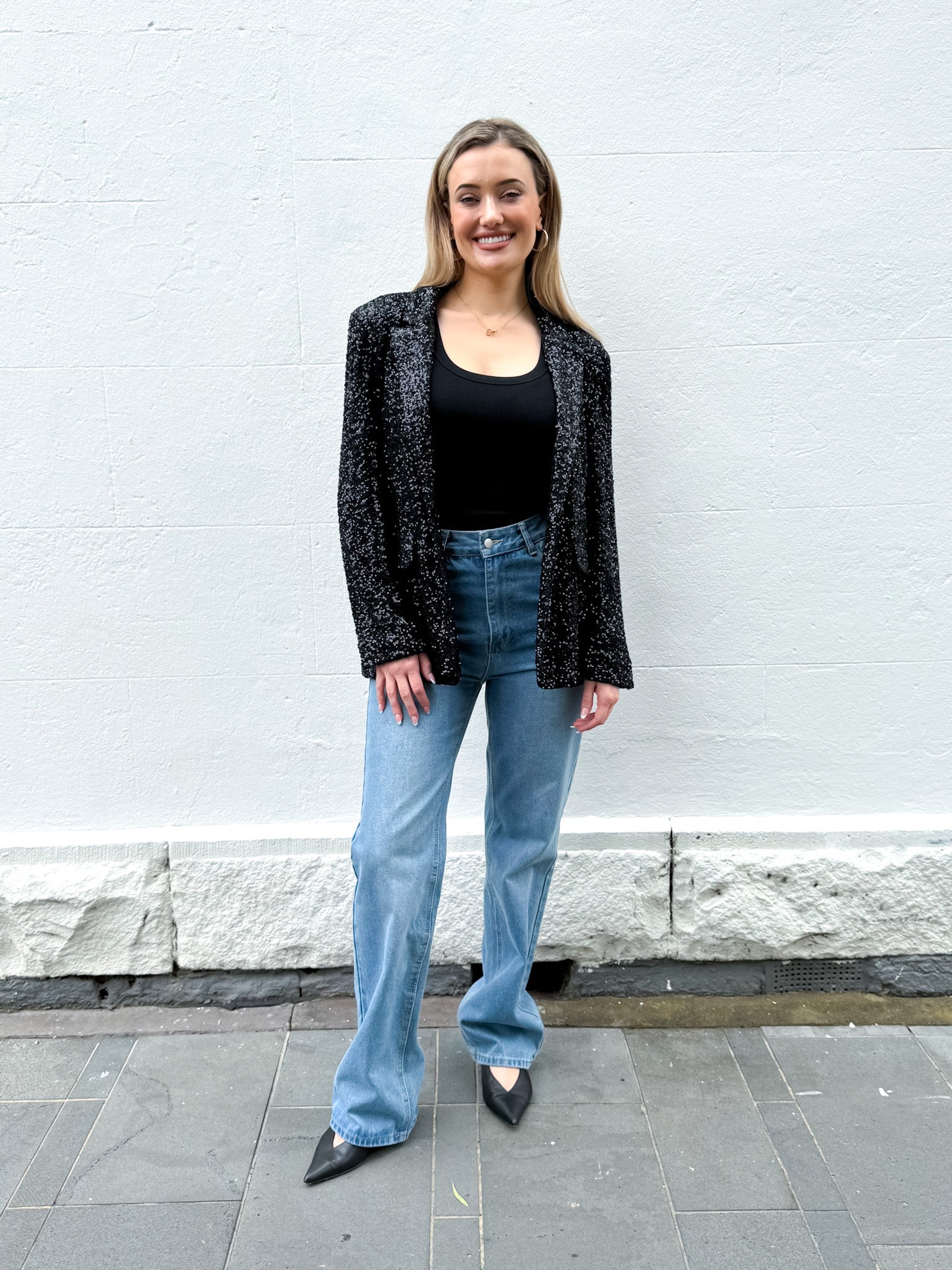 SPICY METALIC BLAZER