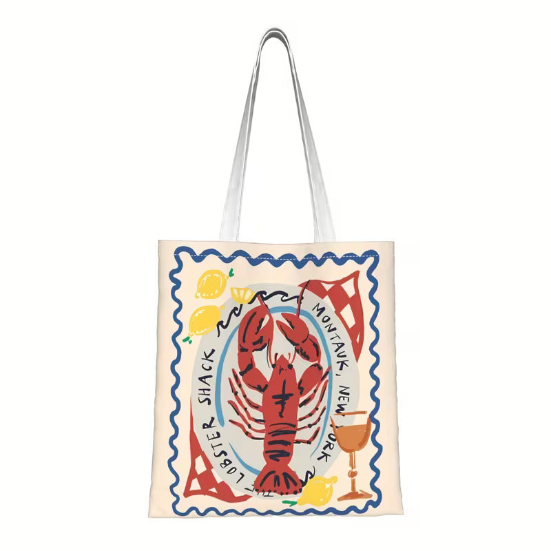 RETRO LOBSTER TOTE B AG