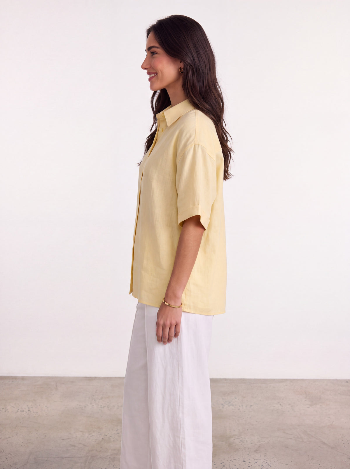 Premium Linen Oversized Shirt